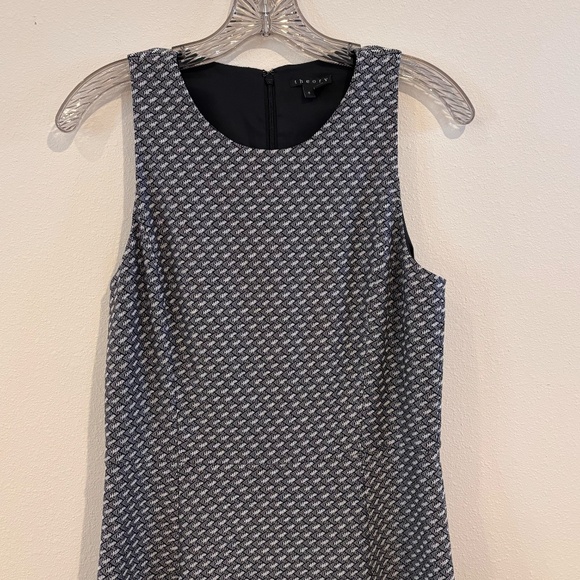 EUC Theory  Women's Sleeveless SZ S Midi Dress Gray - Picture 4 of 16